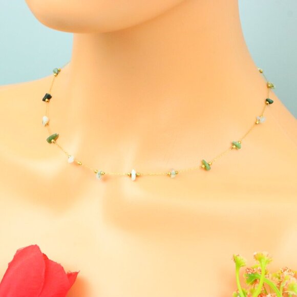 Delicate & Contemporary Necklace Chain, A Lovely Choice for Women, EVCH1117 - Picture 10 of 15